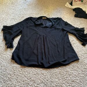 Chic Black Women's Blouse